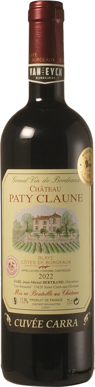 Château Paty Claune 'Carra' 2022