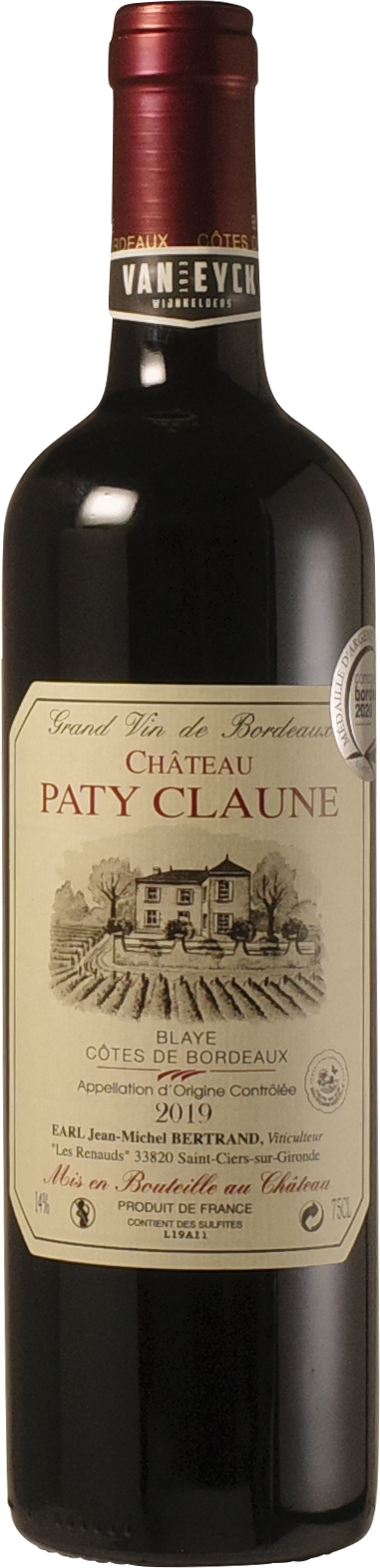 Château Paty Claune 2019