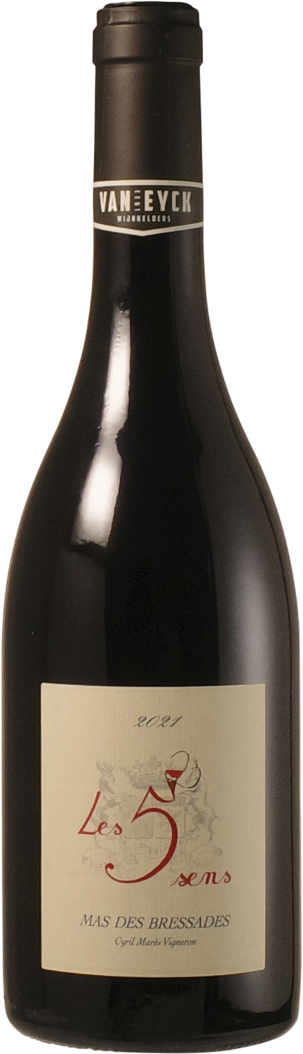 Mas des Bressades 'Les 5 Sens Rouge' 2021